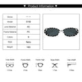 Vintage Oval™ Small-Frame Sunglasses - Trend Vibes