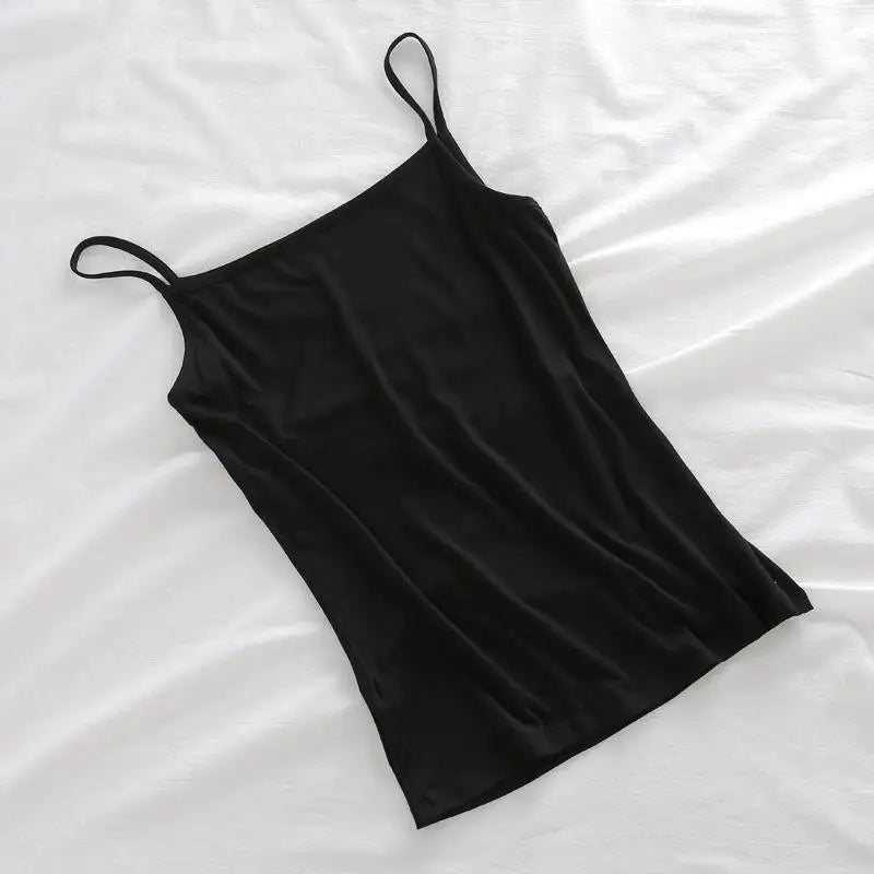 RucheEase Built-In Bra Cami - Trend Vibes