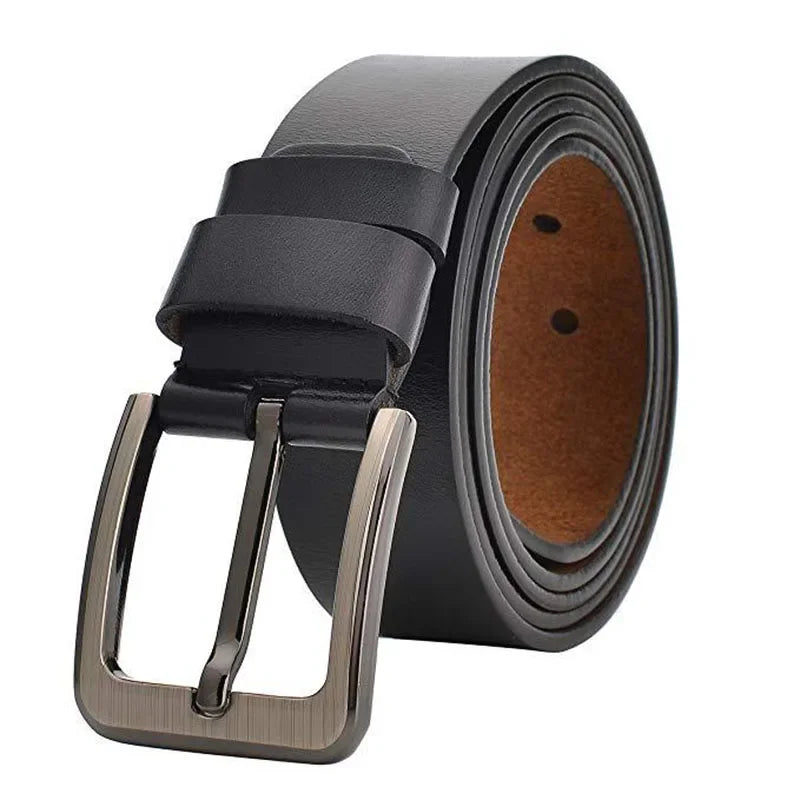 Monarch Full-Grain Leather Belt - Trend Vibes