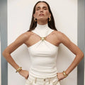 Aurelia Ring Halter - Trend Vibes