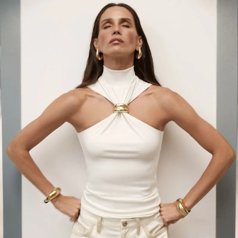 Aurelia Ring Halter - Trend Vibes