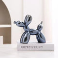 Nordic Ceramic Balloon Dog Abstract Ornament Creative Sculpture Study Room Statue Home Office Accessories Festival Decoration - Trend Vibes