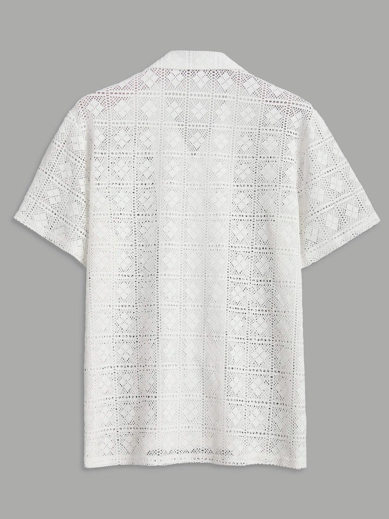 AURORA Diamond Mesh Shirt - Trend Vibes