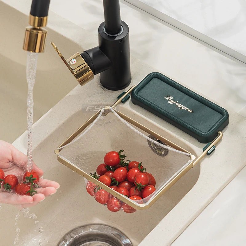 AquaGuard™ Foldable Sink Filter Rack - Trend Vibes - 