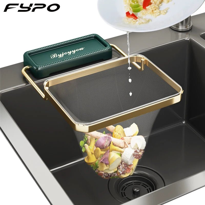 AquaGuard™ Foldable Sink Filter Rack - Trend Vibes - 