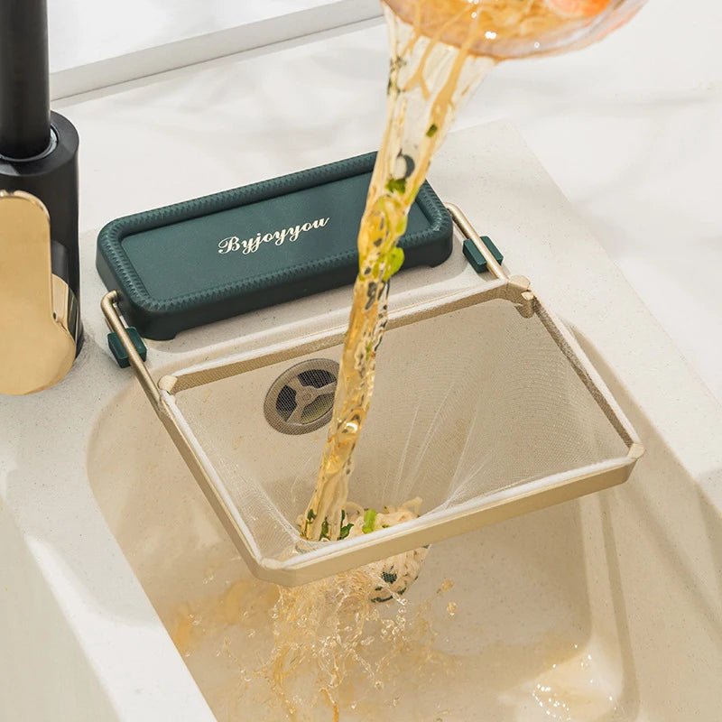 AquaGuard™ Foldable Sink Filter Rack - Trend Vibes - 