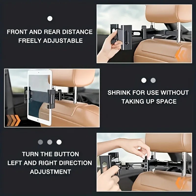BackSeat Buddy™ Universal Tablet & Phone Headrest Mount - Trend Vibes - 
