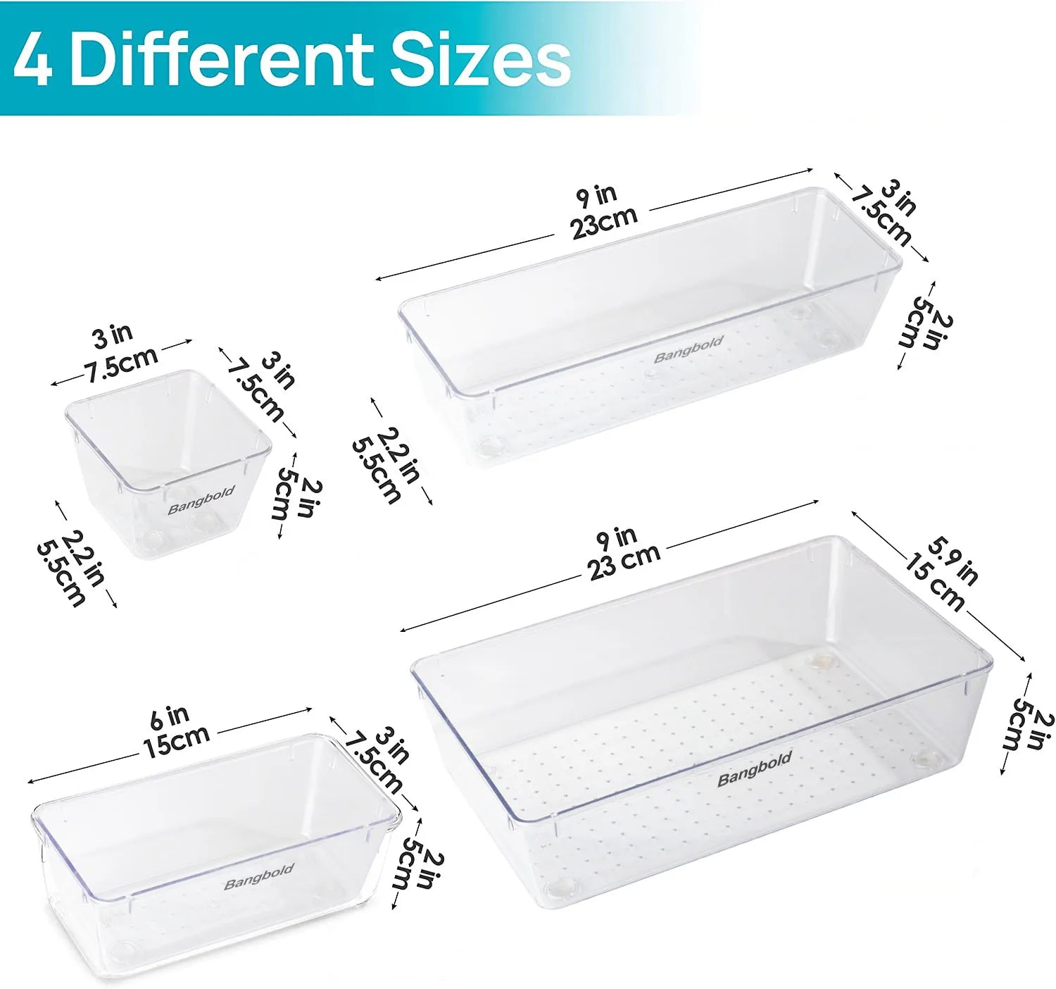 Bangbold Makeup Make up Kitchen Drawer Organizer Storage - Trend Vibes - 