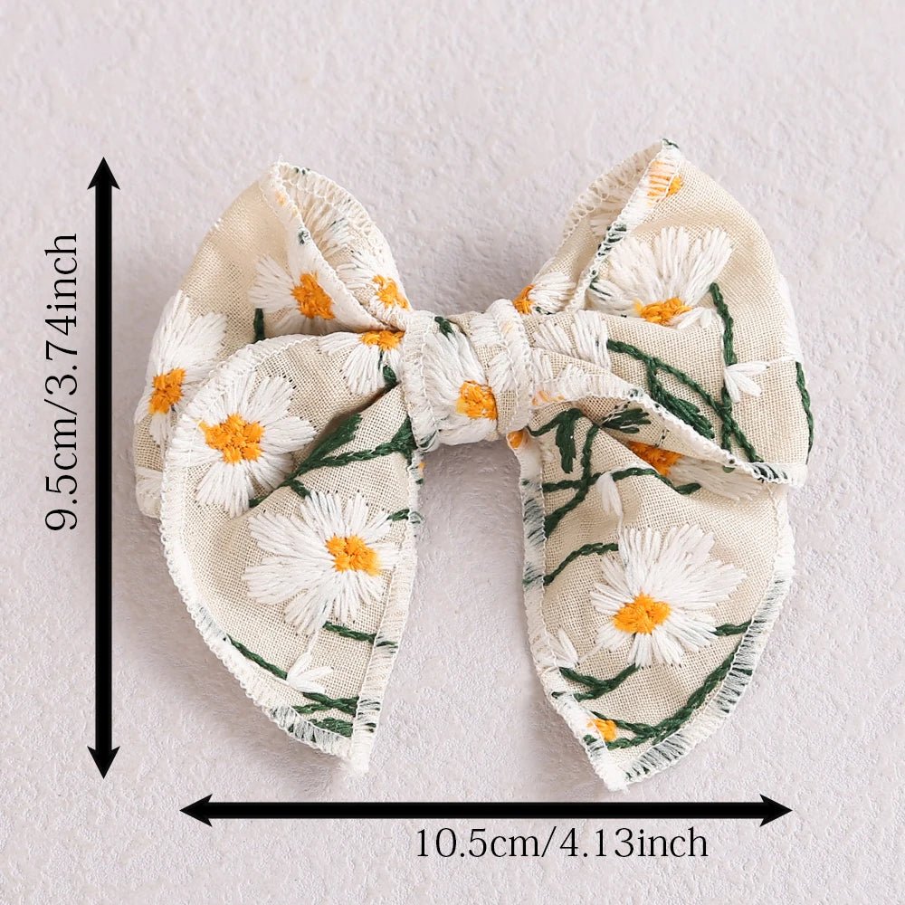 BloomBaby™ Daisy Bow Clip - Trend Vibes - 