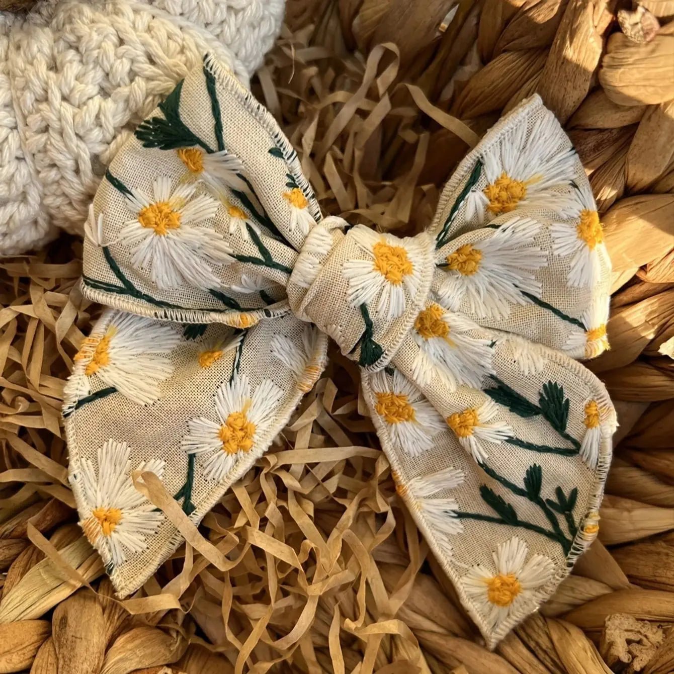 BloomBaby™ Daisy Bow Clip - Trend Vibes - 