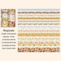 Bloomer™ Vintage Floral Washi Tape Collection - Trend Vibes - 