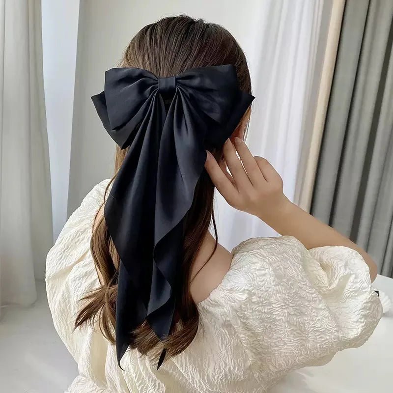 BowBelle™ Luxe Satin Ribbon Clip - Trend Vibes - 