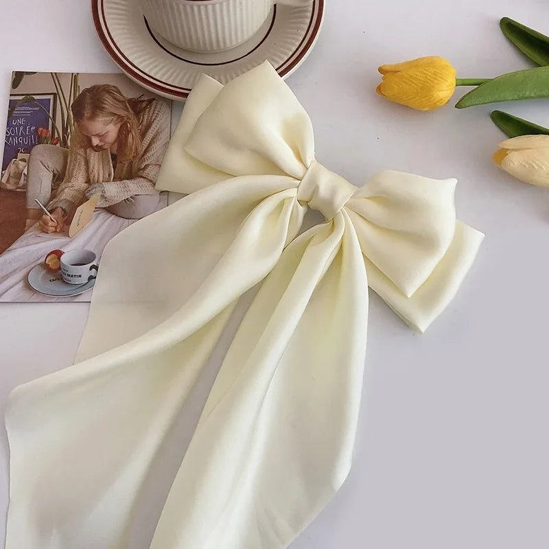 BowBelle™ Luxe Satin Ribbon Clip - Trend Vibes - 
