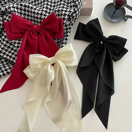 BowBelle™ Luxe Satin Ribbon Clip - Trend Vibes - 