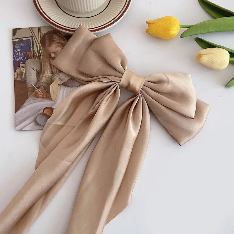 BowBelle™ Luxe Satin Ribbon Clip - Trend Vibes - 