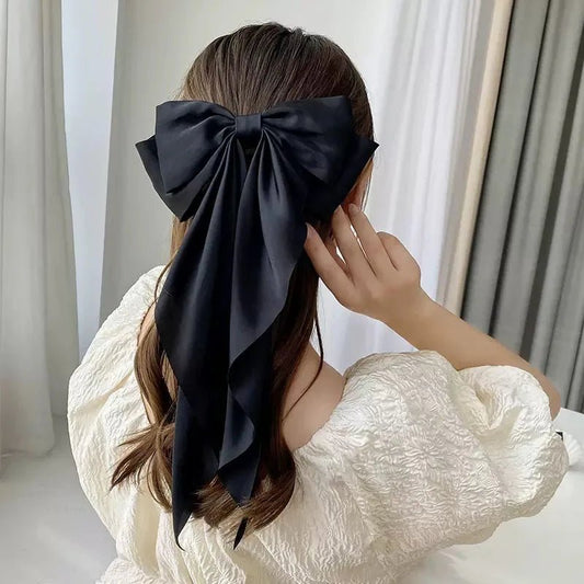 BowBelle™ Luxe Satin Ribbon Clip - Trend Vibes - 