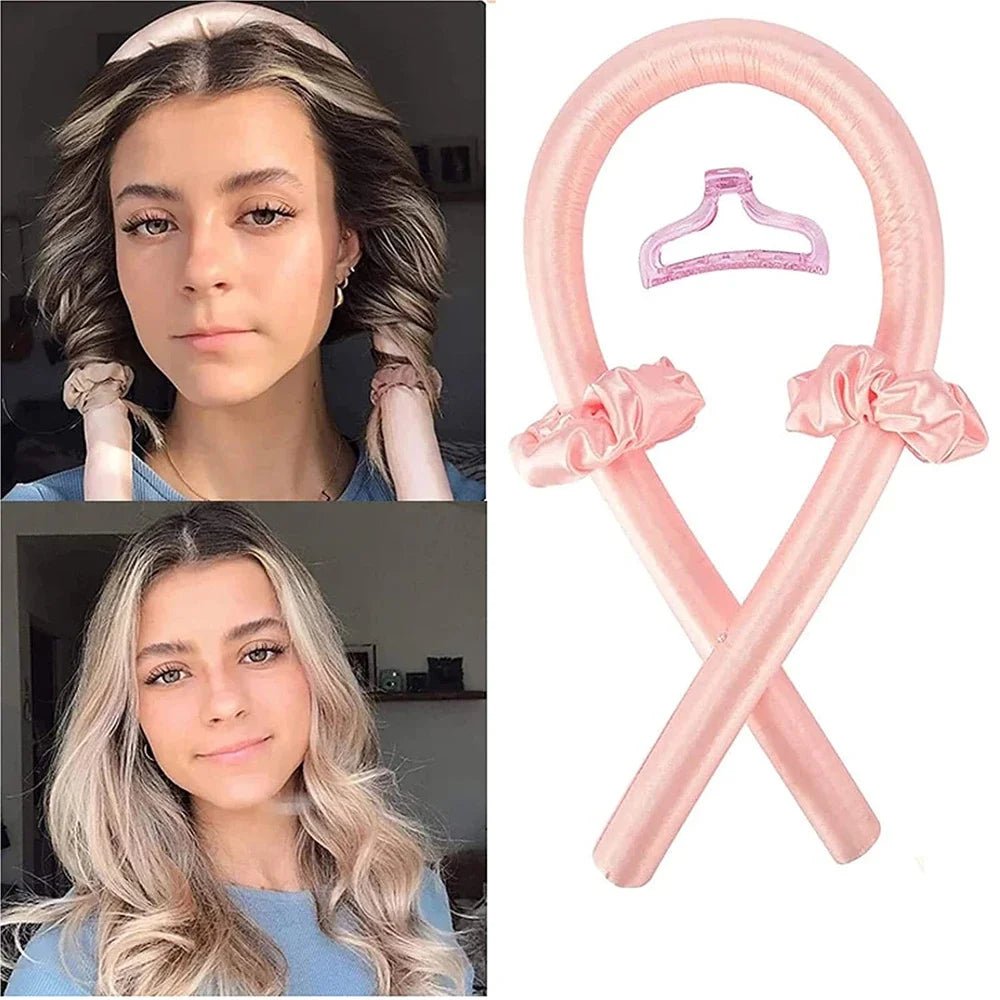 CurlEase™ Heatless Ribbon Hair Rods - Trend Vibes - 