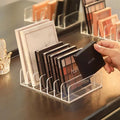 DVD/CD Organizer,Eyeshadow Palette Storage Tray Cosmetics Rack Makeup Tools Compartment Holder Sunglasses Storage Shelf - Trend Vibes - 