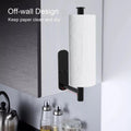 Kitchen Paper Towel Holder Adhesive Tissue Hanger Toilet Roll Paper Dispenser Cabinet Storage Napkin Rack Bathroom Accessories - Trend Vibes - 