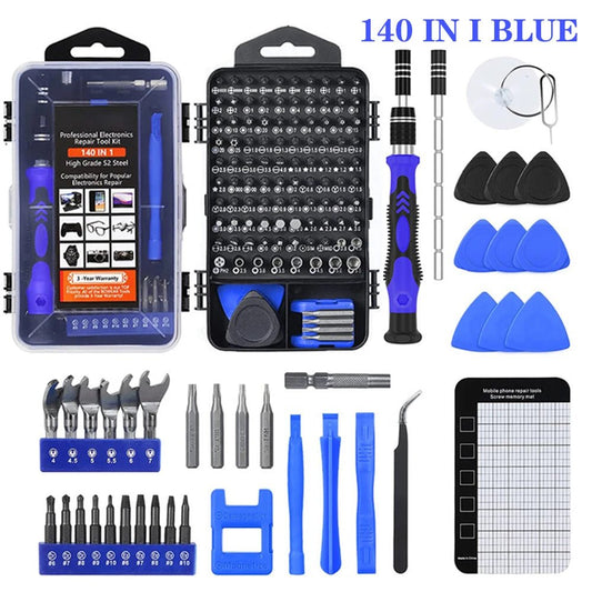 MasterKit™ 140 - in - 1 Precision Screwdriver Set - Trend Vibes - 