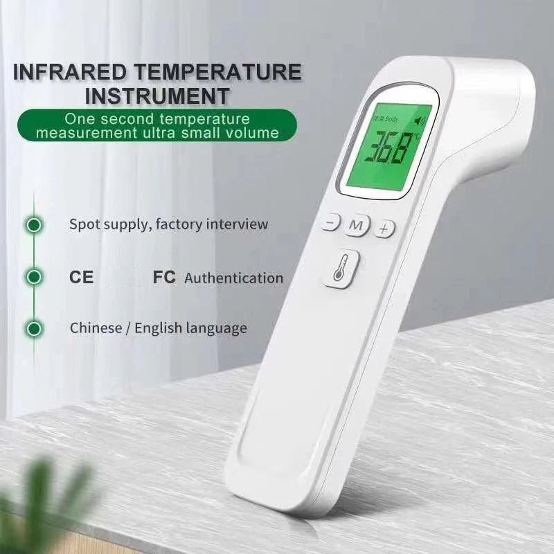Medical Digital Infrared Thermometer Quick Temperature Measurement Medical Handheld Body Forehead Non - contact Thermometer - Trend Vibes - 