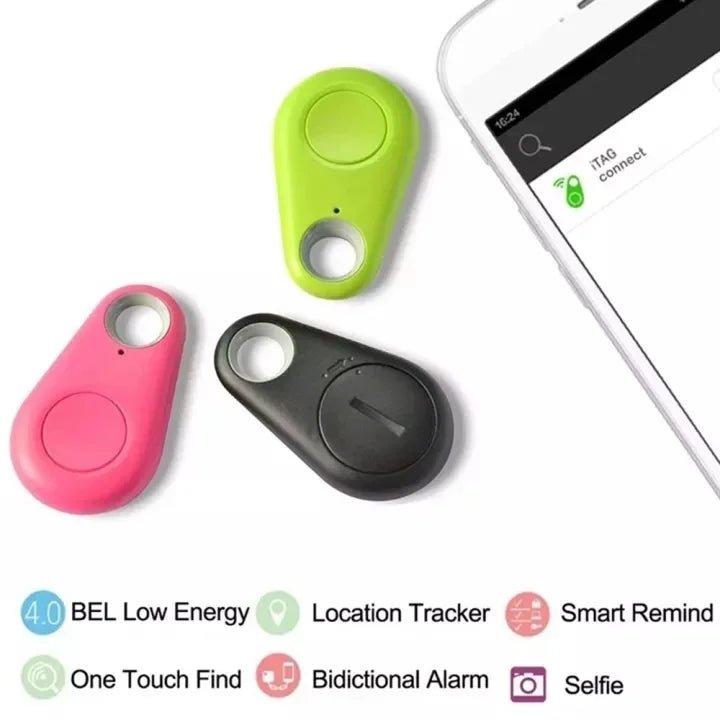 Mini Mobile Bluetooth 5.0 Tracker Anti - Lost Device Round Anti - Lost Device Pet Kids Bag Wallet Tracking Smart Finder Locator ﻿ - Trend Vibes - 