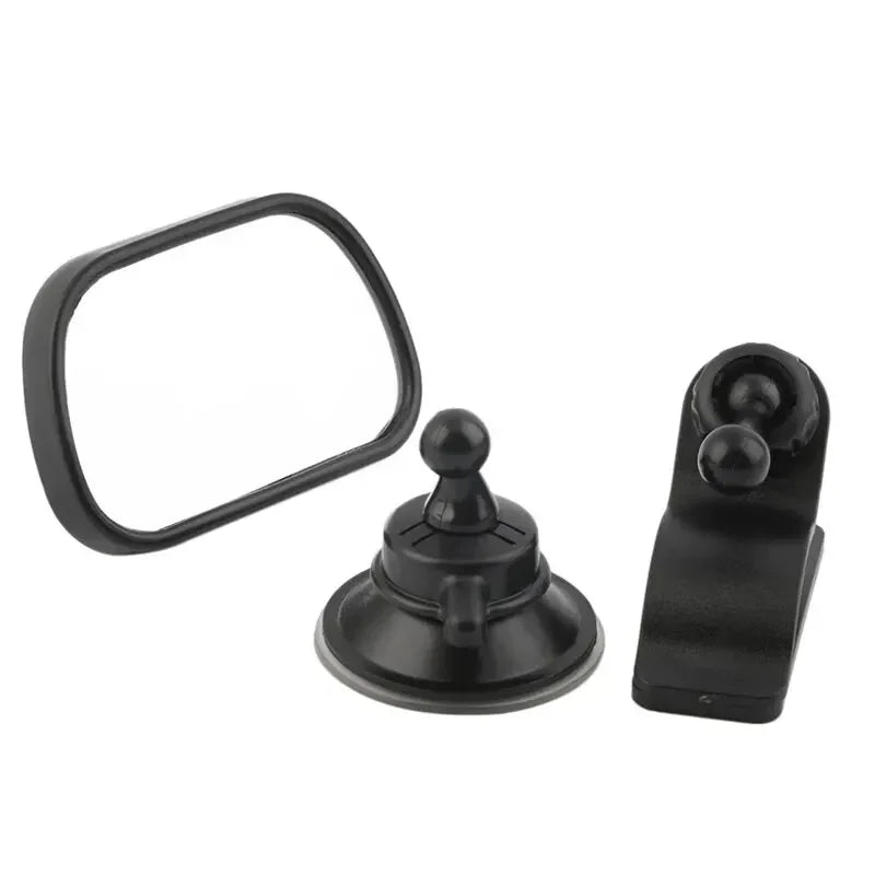 Mini Rear Infant Car Seat, Adjustable Rear Convex Mirror, Child Monitor, In - Car, 2 - in - 1 - Trend Vibes - 