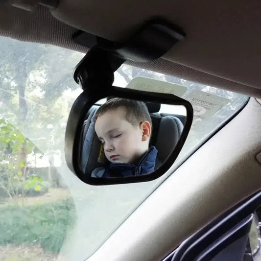 Mini Rear Infant Car Seat, Adjustable Rear Convex Mirror, Child Monitor, In - Car, 2 - in - 1 - Trend Vibes - 