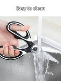 Multifunctional kitchen scissors Household kill fish cut vegetables roast broiler bone scissors Stainless steel scissors - Trend Vibes - 