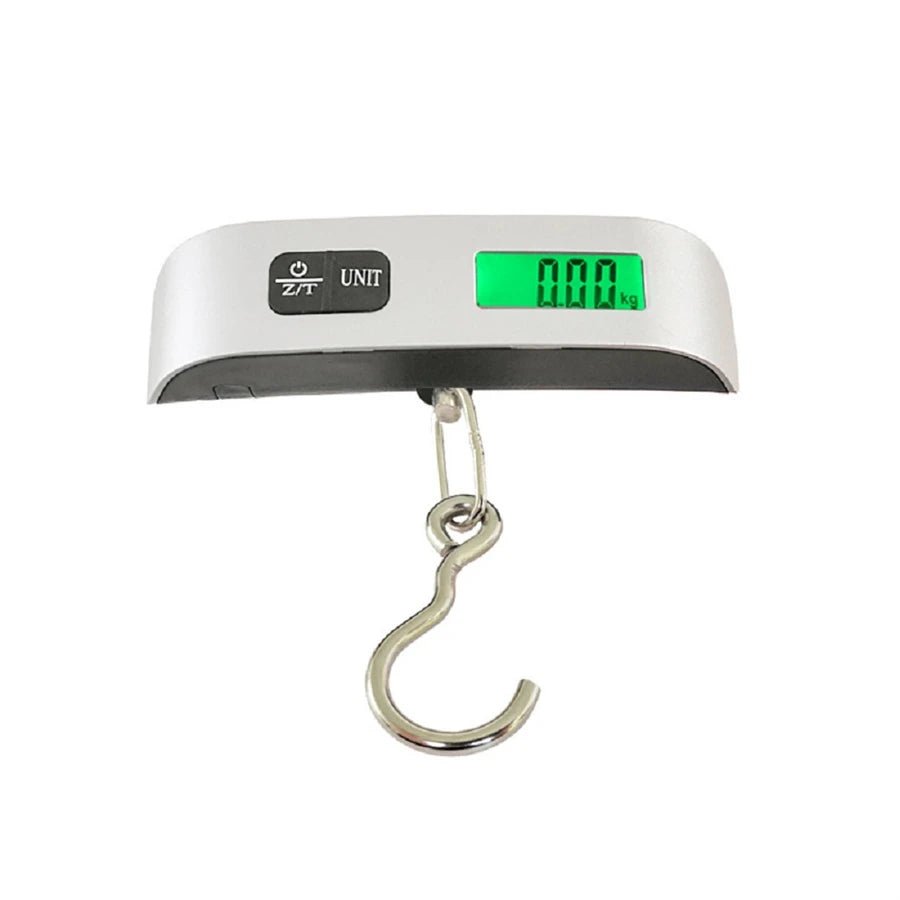 Portable Scale Digital LCD Display 110lb/50kg Electronic Luggage Hanging Suitcase Travel Weighs Baggage Bag Weight Balance Tools - Trend Vibes - 