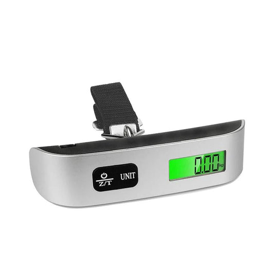 Portable Scale Digital LCD Display 110lb/50kg Electronic Luggage Hanging Suitcase Travel Weighs Baggage Bag Weight Balance Tools - Trend Vibes - 