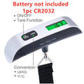Portable Scale Digital LCD Display 110lb/50kg Electronic Luggage Hanging Suitcase Travel Weighs Baggage Bag Weight Balance Tools - Trend Vibes - 
