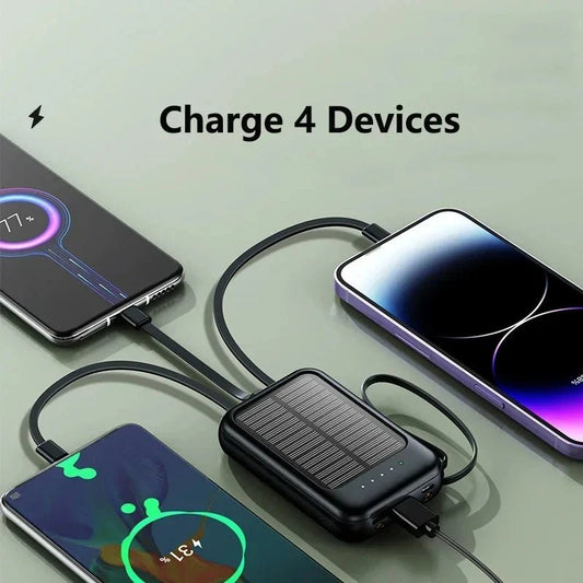 SolarAid™ 50 000 mAh Solar Power Bank - Trend Vibes - 