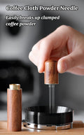 Stainless Steel Coffee Powder Tamper Espresso Powder Stirrer Distributor Leveler WDT Tools Cafe Stirring Barista Accessories - Trend Vibes - 