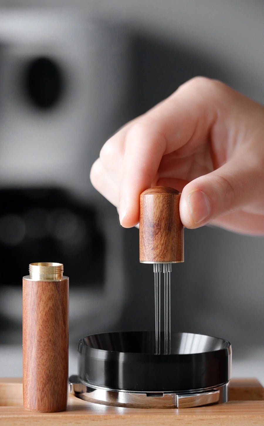 Stainless Steel Coffee Powder Tamper Espresso Powder Stirrer Distributor Leveler WDT Tools Cafe Stirring Barista Accessories - Trend Vibes - 