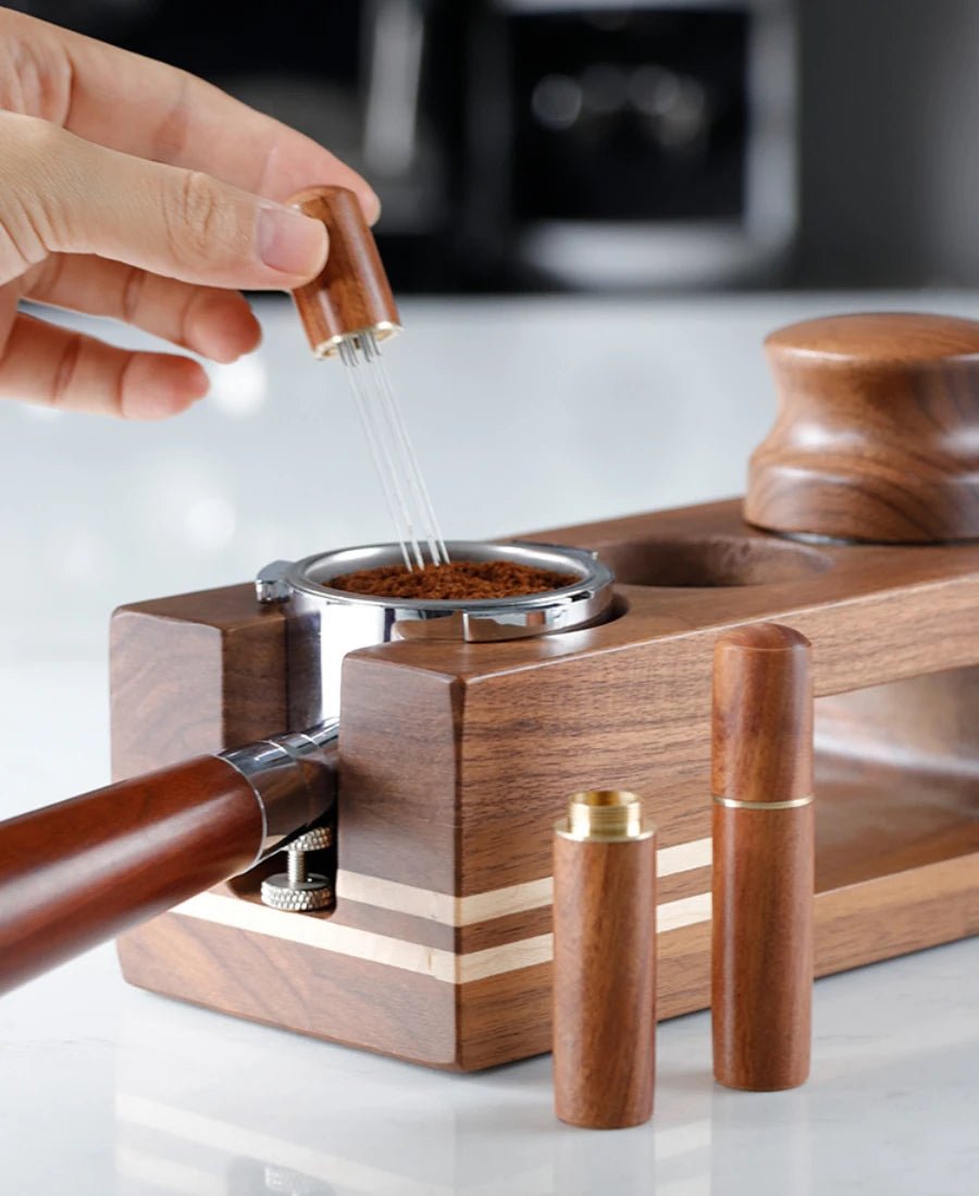 Stainless Steel Coffee Powder Tamper Espresso Powder Stirrer Distributor Leveler WDT Tools Cafe Stirring Barista Accessories - Trend Vibes - 