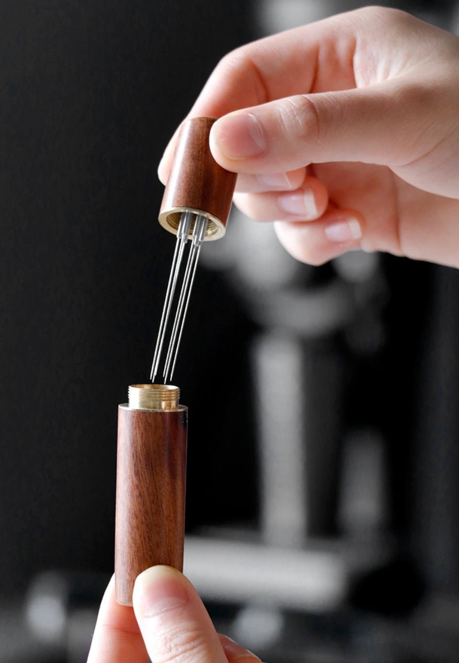 Stainless Steel Coffee Powder Tamper Espresso Powder Stirrer Distributor Leveler WDT Tools Cafe Stirring Barista Accessories - Trend Vibes - 