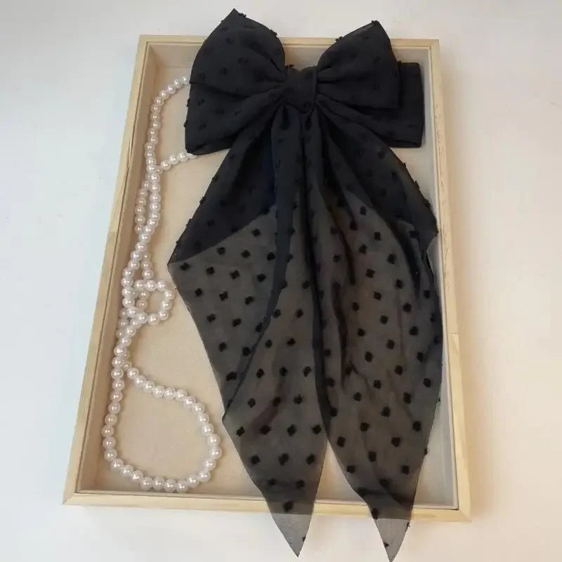 StreamerBow™ Oversized Hair Bow Clip - Trend Vibes - 