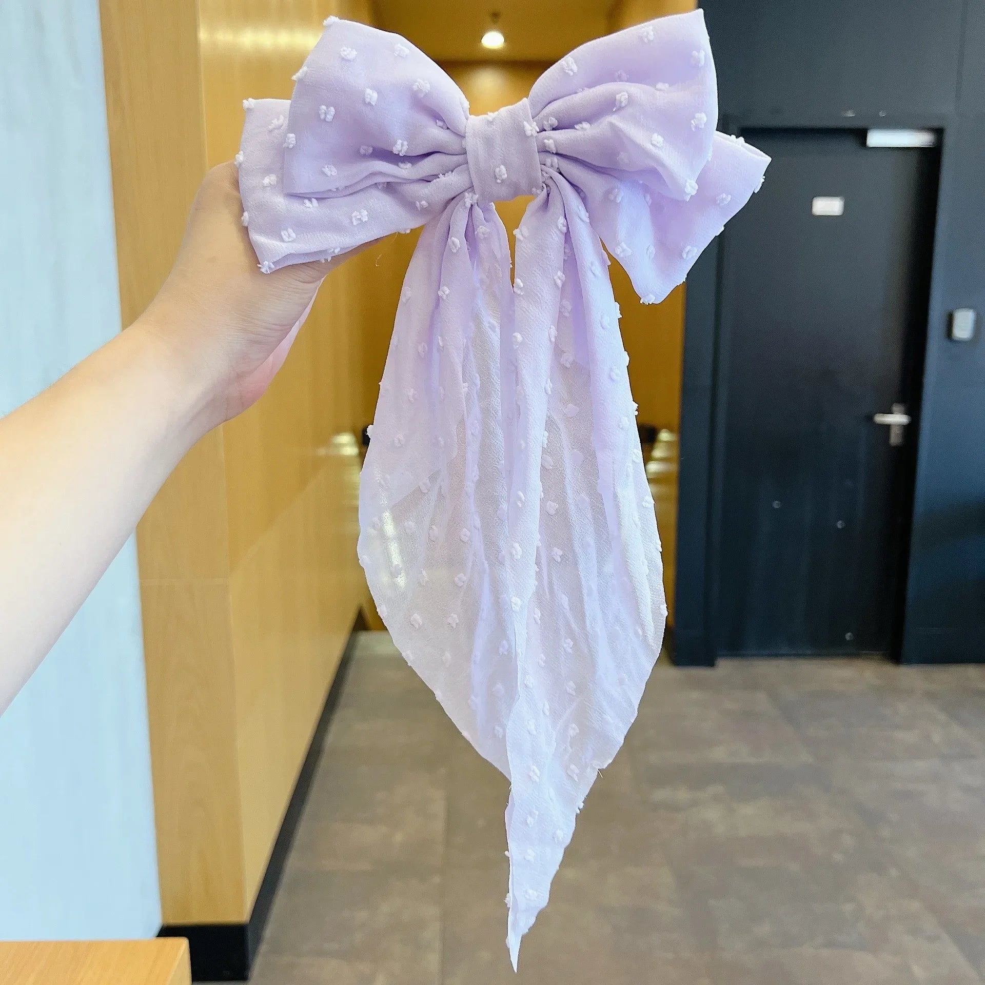 StreamerBow™ Oversized Hair Bow Clip - Trend Vibes - 