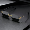 VintageEdge™ Rimless Sunglasses - Trend Vibes - 