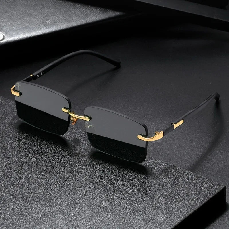 VintageEdge™ Rimless Sunglasses - Trend Vibes - 